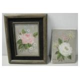 Two Vtg Oil Paintings On Canvas By Verda See Info