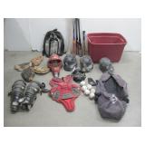 Baseball Gear, Gloves, Catchers Gear, Bats & More