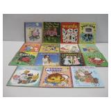 Fifteen Vtg Golden Books Children's Story Books