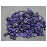 200 Purple Stone 8 x 10mm Cabochons