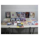 Nineteen Vtg Sports Programs & Year Books See Info