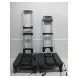Two Portable 4 Wheeled Trolleys See Info