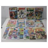 Fifteen Assorted Vtg Comic Books GI Combat & More