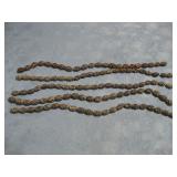 5 Leopard Skin Jasper Oval 14mm Bead Strands