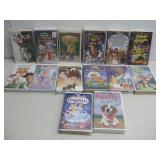 Fourteen Assorted VHS Tapes Disney & More