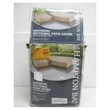 Universal Sectional Patio Furniture Cover Beige