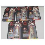 Five NIP Star Wars Episode I Figures See Info