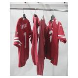 NFL Football 49ers Apparel Various Sizes