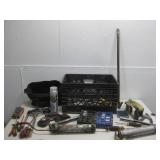 Assorted Hand Tools, Flex Sea, Caulking Gun & More