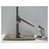 Vtg Sampson Bottle Capper & Vtg Orange Juicer See