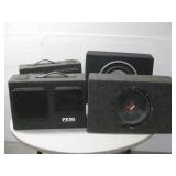 QLogic,Punch, (2)FX95 Subwoofers Untested