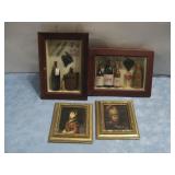 Two Kitchen Shadow Box Wall Art & More See