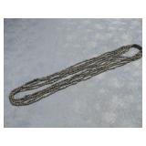 5 Larvikite Round 3mm Bead Strands 32' Each