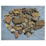 Vtg Fossils, Petrified Wood & Minerals