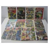 16 Vtg Sgt Fury & His Howling Commandos Comics