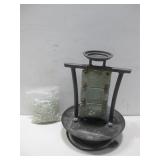 Tabletop Fountain Powers On 17' Tall