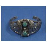 Sterling Silver Southwestern Cuff Bracelette