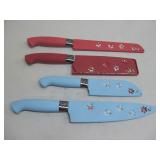 Four Pioneer Woman Kitchen Knives