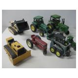 Vtg ERTL John Deere & Tonka Metal Vehicles See