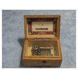 Vtg Brahm's Lullaby Music Box See Info