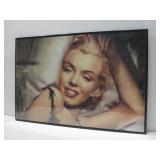 Marilyn Monroe Lounging Framed Poster See