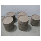 New (73) Pennington 12' Terra Cotta Saucers See