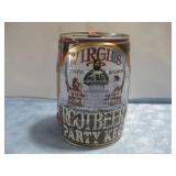 Vtg 1Gal Virgil's Micro Brewed Root Beer Keg
