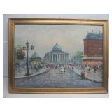 Vtg Signed Palmieri Framed Oil Painting See Info