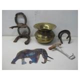 Western Items, Horseshoe Guitar Stand,Spittoon See