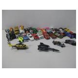 Assorted Hot Wheels Cars Trucks & More In Tray