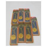 Seven NIP New Mexico Key Chains