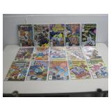 Fifteen Vtg Fantastic Four Comic Books