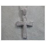 S.S. Cross Pendant Necklace