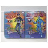 NIB 1998 Dr. Evil & Captain Action Poseable See