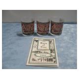 Three Vtg Plastic Coca-Cola Cups & 1984 Book See
