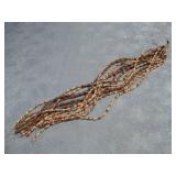 14 Picture Jasper Tube 12mm Bead Strands 16' Each