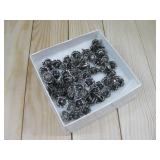 Lot Of Of Conchos Mixed Metal