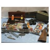 Shotgun Cleaning Kit,Rifle Stock,Mixed Ammo & More