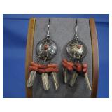 S.S. Beaded Dangle Earrings