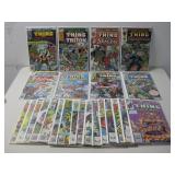 Twenty-Four Vtg The Thing Comic Books