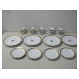 Antique Cups & Saucers Hallmarked