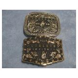 Two Montana Silversmiths 2015/2012 Pendleton See