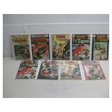 Nine Vtg Korak Comic Books