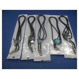 Five SW Style Bolo Ties
