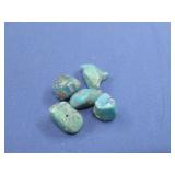 Five Blue Stones 6.81Grams