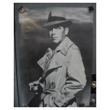 Vtg Humphrey Bogart Poster 27'x39'