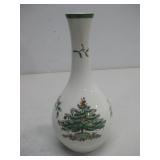 Vtg Spode Holiday Themed Bud Vase 7.75'