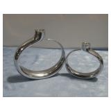 2011 Neil Cohen Nambe Candle Holders 7' x 7'