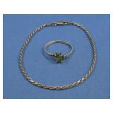 S.S. Ring & Rope Bracelet Tested