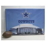 Dallas Coboys Framed Canmvas Print See Info